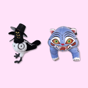 Demon Hunters Bird and Tiger Plush